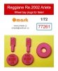 Omask 77261 Reggiane Re.2002 Ariete wheel bay plugs (for Italeri) EVA foam masks 1/72
